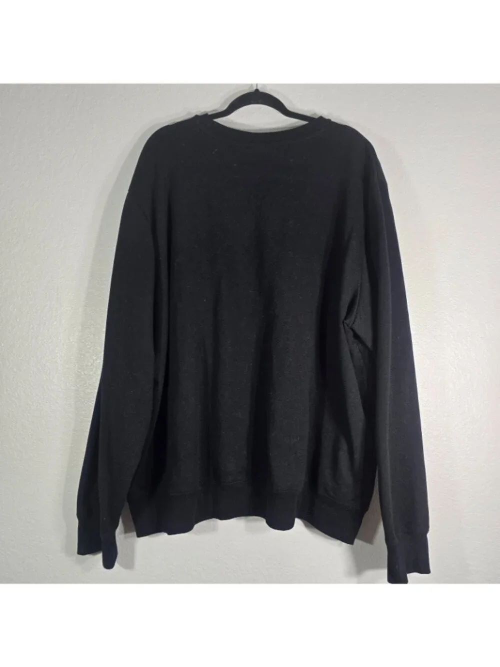 Disney Nightmare Before Christmas Sweatshirt Women 3XL Black No Sleep Till Xmas